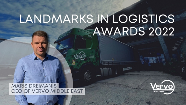 Vervo Middle East will be present in “Landmarks in Logistics Awards 2022”