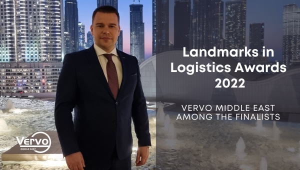 Vervo Middle East is among the finalists of the &quot;Landmarks in Logistics&quot; 2022 Awards