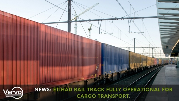News: Etihad Rail Track Fully Operational for Cargo Transport.